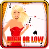 Bet High Or Low Las Vegas Jackpot Card Game of Skill