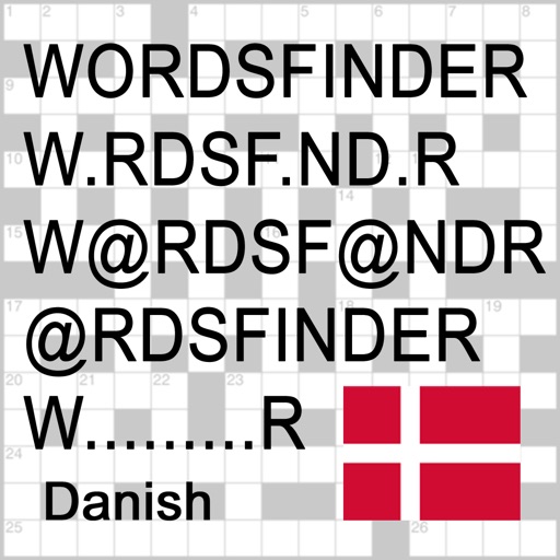 Words Finder PRO Dansk/Danish - find the best words for crossword, Wordfeud, Scrabble, cryptogram, anagram and spelling