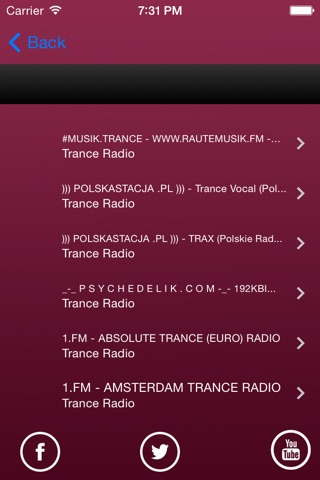 Trance Music Radio screenshot 3