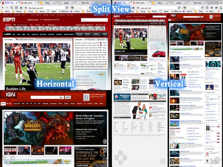 Super Prober Web Browser - Full Screen Desktop Tabbed Fast Browser with Page Thumbnails