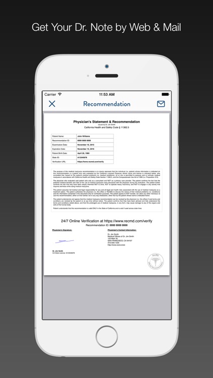 RecMD Medical Cannabis Doctor Consultations and Recommendations screenshot-4