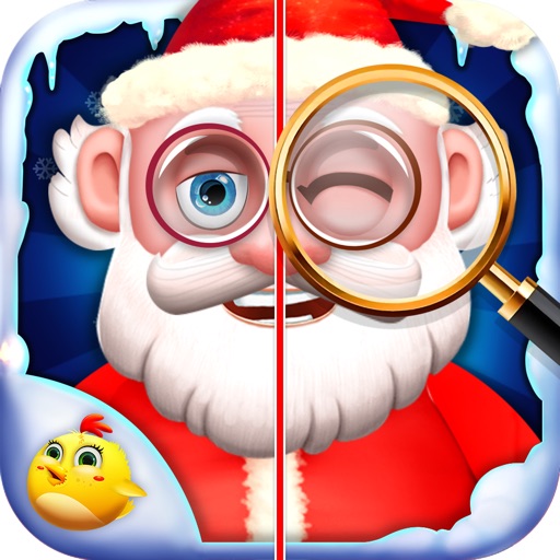 Santa Spot the difference Icon