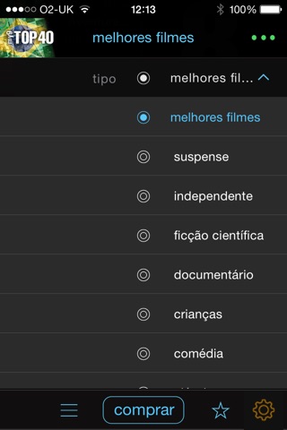 my9 Top 40 : BR listas cinema screenshot 4