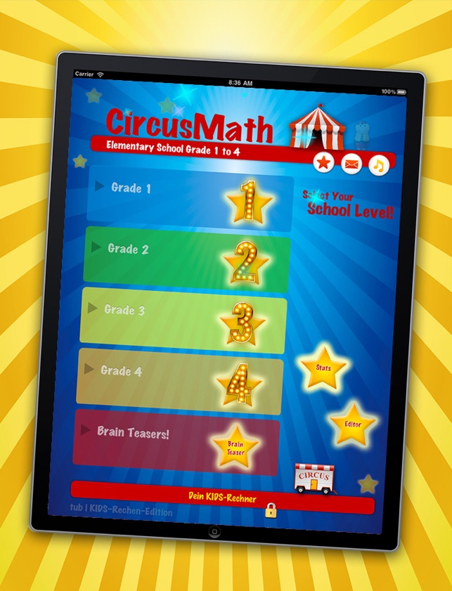 CircusMath – Mathematik für die Grundschule Klasse 1 bis 4(圖1)-速報App