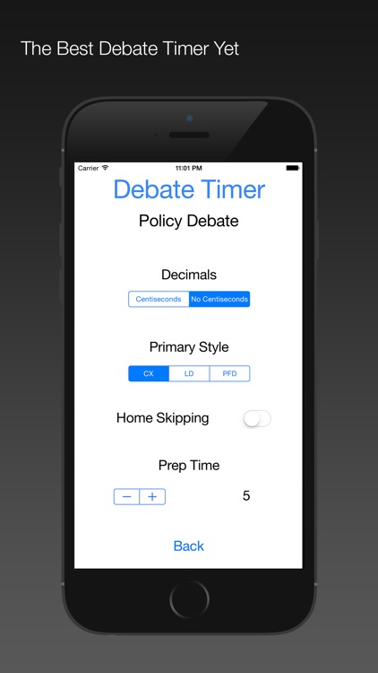 High School Debate Timer screenshot-3