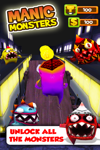 A Manic Monster Rush FREE - Run & Jump in Mega Minion Land screenshot 3