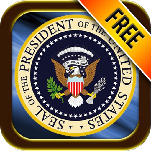 US Presidents Trivia Quiz Free - United States Presidential Historical Photo Recognition Guessing Educational Game Icon