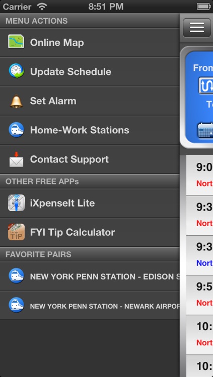 onTime : NJT (NJ Transit)
