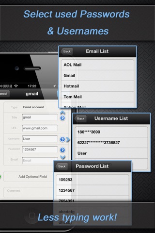 Password Manager with Wifi Editing screenshot 3