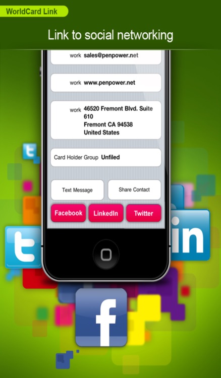 WorldCard Link - Instant Business Card Reader screenshot-4