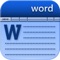 Word On The Go allows you to create, view and edit Microsoft Office 2007 and 2010 documents on your iPhone/iPad