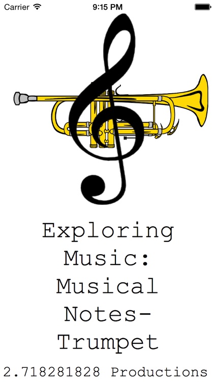 Exploring Music: Musical Notes- Trumpet