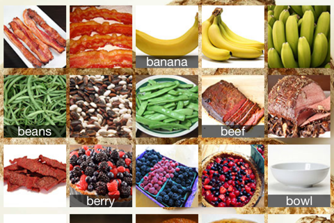 A2Z Food Free - words about food with pictures, videos and sounds for kids screenshot 2