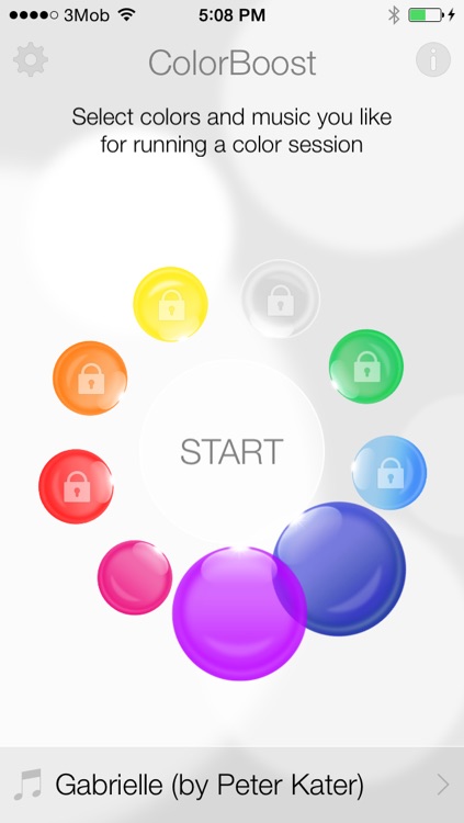 ColorBoost – color, light and music relaxation sessions for well being