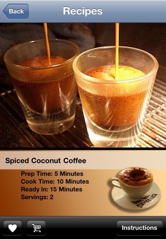 I Love Coffee! Easy and Delicious Coffee Drinks Lite screenshot 4