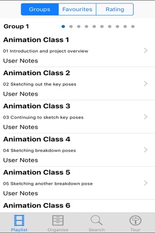 Animation Class screenshot 2