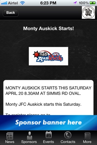 Montmorency Junior Football Club screenshot 2