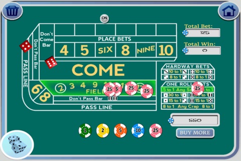 ▻Craps 3d Shooter LITE - Master the Best Betting Casino Game screenshot 3