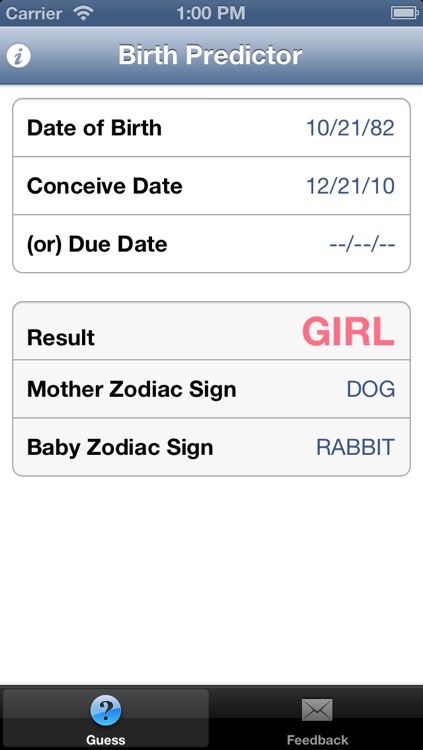 Baby Birth Predictor screenshot-3