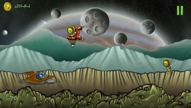 Martian Hovercraft Wars screenshot-4