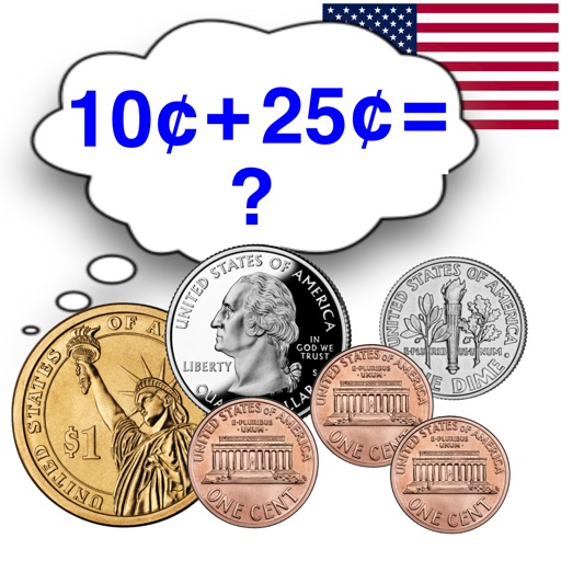 Kids Math Coin(US) icon