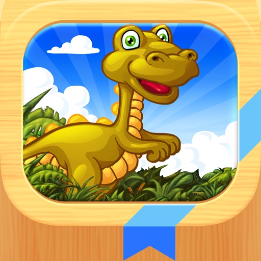 Amazing Dino World Shape Puzzles - The Jurassic Dinosaurs Learning Puzzle For Kids And Toddlers PREMIUM Edition