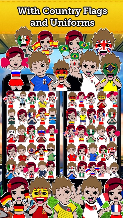 Emoji Japan Soccer Fan Free