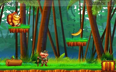 Jungle Quest – Your Free Super Gorilla Running + Banana Gathering Adventure Run screenshot 4