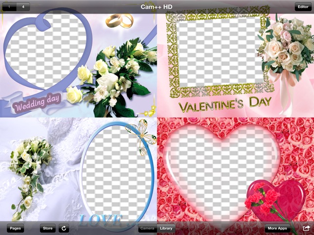 Cam++ Love Photo Frames HD(圖3)-速報App