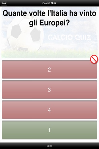 Calcio Quiz screenshot 3