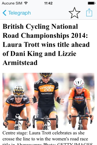 Cycling News UCI screenshot 3