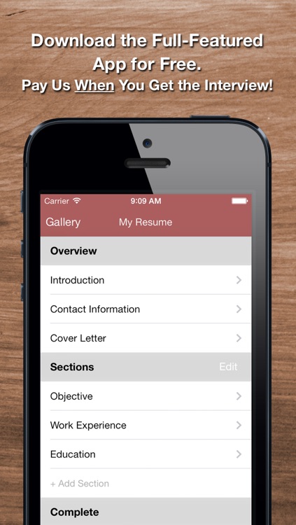 Resume Star: Pro CV Maker and Resume Designer with PDF Output to Help You Score that Job Interview and Advance your Career