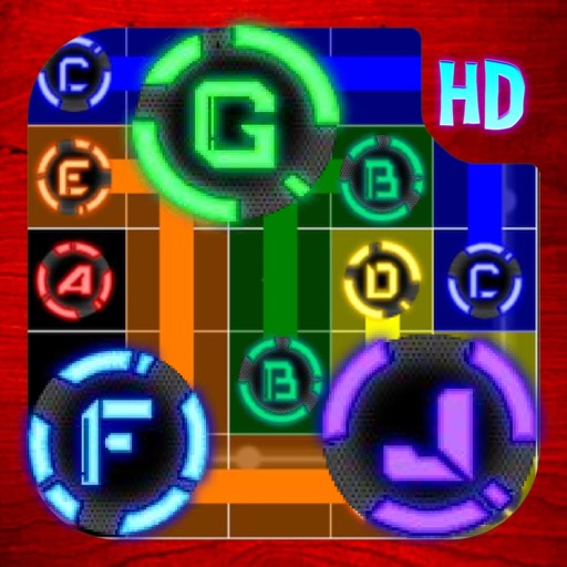 Alphabet Flow Connect Letters with Pipe HD FREE icon