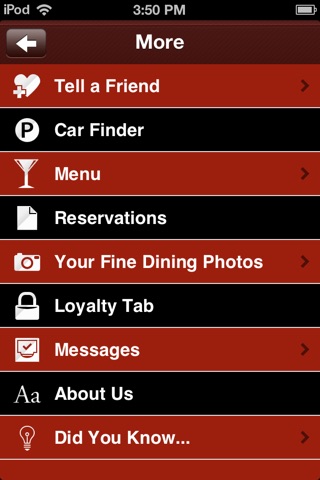 Ruth's Chris Alberta-Edmonton & Calgary screenshot 3