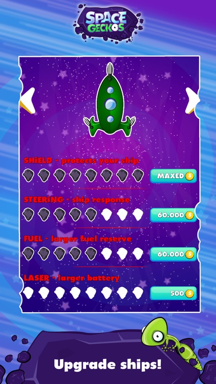 Space Geckos - The Rescue Mission screenshot-4