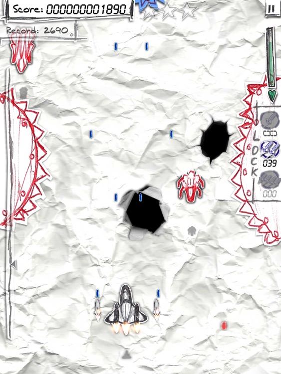 Shock-X. HD - Space shooter wars paper