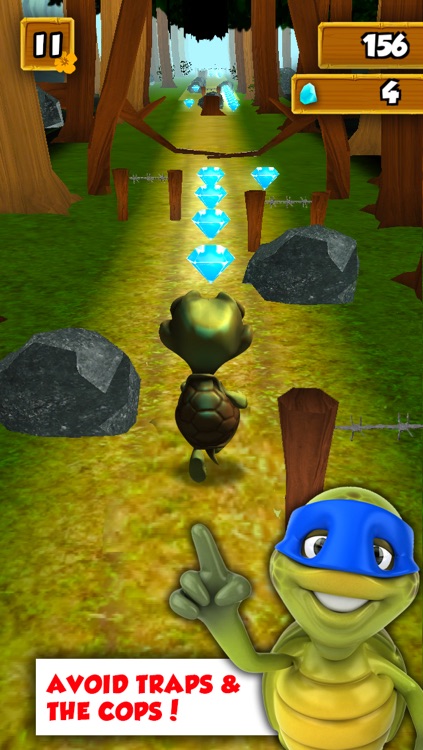 A Turtle Ninja Run 3D - Cool Kids Fun For Boys & Girls Free