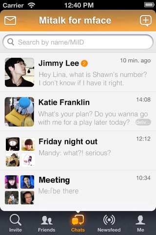 MiTalk for Mface screenshot 2
