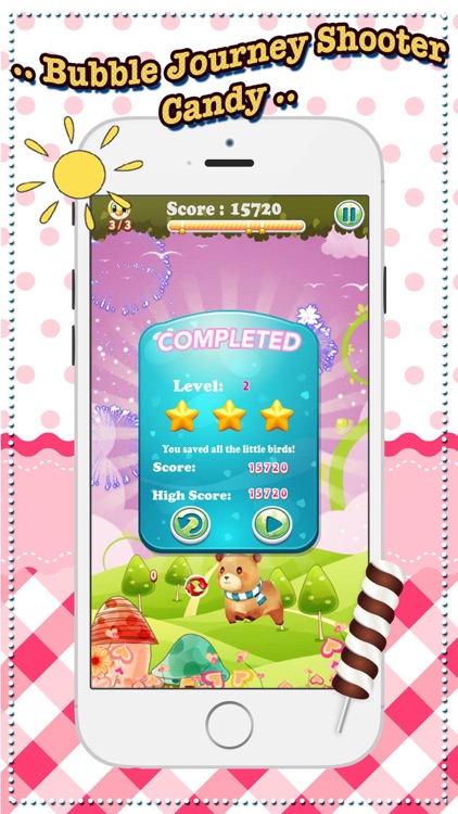 Bubble Journey Shooter Candy screenshot-3