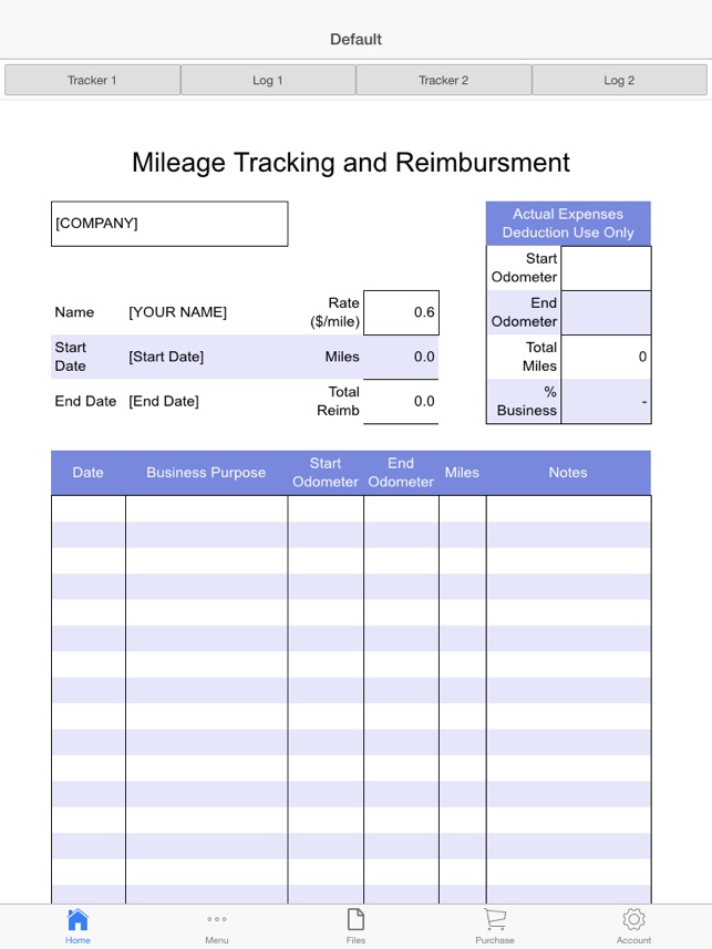 Auto Mileage Tracker