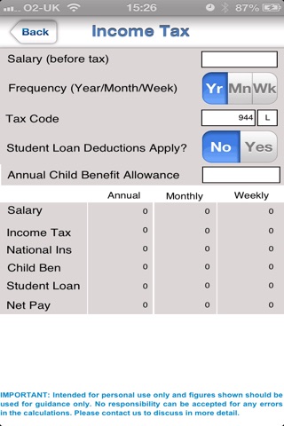 Pugsley Revill Tax Tools screenshot 4