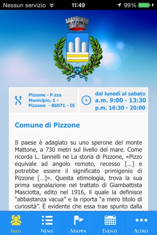 Comune di Pizzone screenshot 2