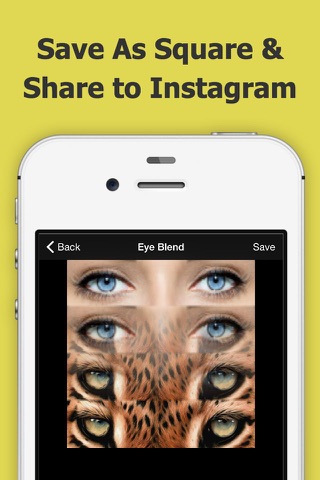Eye Blender Pro - Face Morph & Blends with Tiger, Leopard & Wolf for Instagram screenshot 2