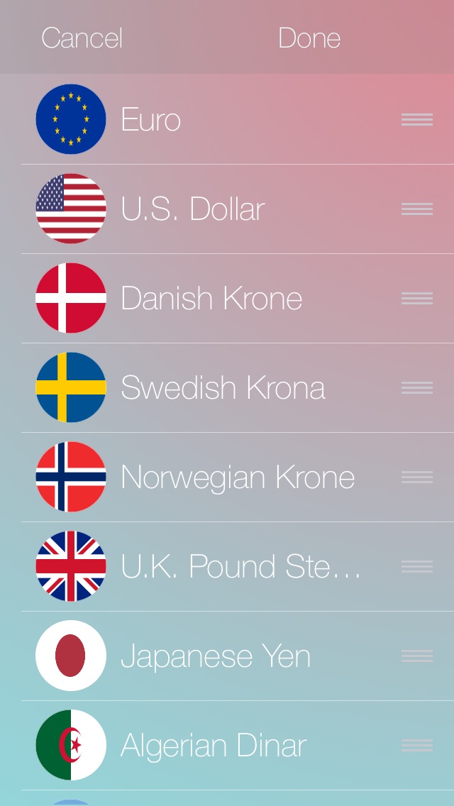 通貨のコンバーター iOS 8 | 日本人のスクリーンショット3 通貨のコンバーター iOS 8 | 日本人のスクリーンショット3