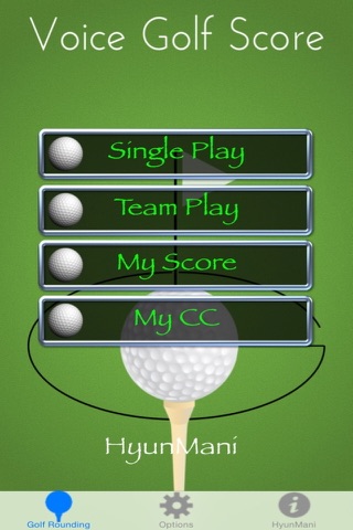 Betting Golf Score IAP with Voice - náhled