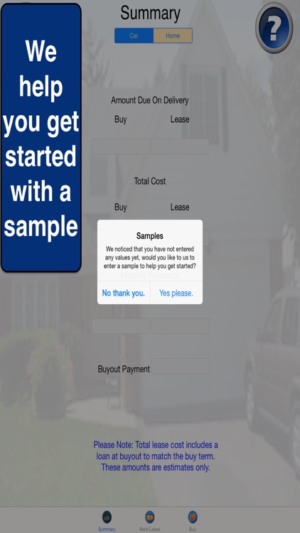 GoldMine Lease vs Buy Calculator