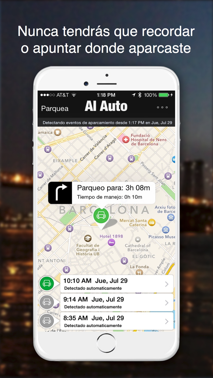 Al Auto - Encuentra donde está aparcado su coche