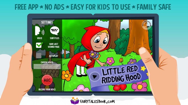 Little Red Riding Hood - FairyTalesBook.