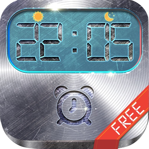 iClock – Metallic : Alarm Clock Wallpapers , Frames and Quotes Maker For Free icon