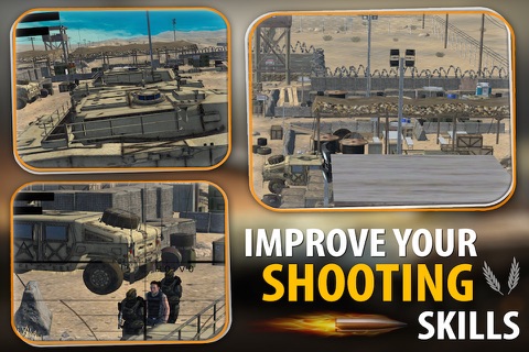 Military Base Sniper Shooter 3D: Test your Shooting Skills & Save Hostages screenshot 3